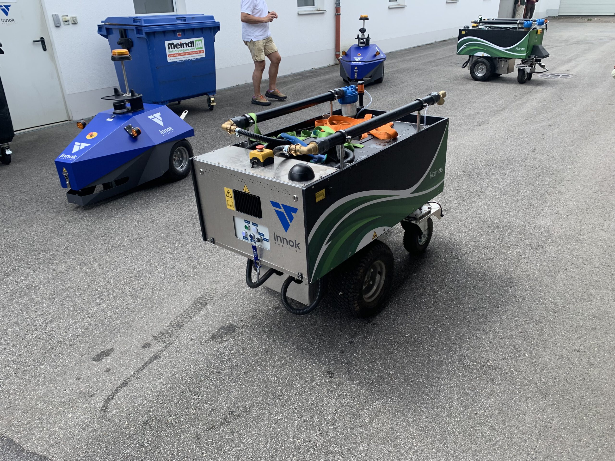 Partner-Event von INNOK Robotics mit internationalen Teilnehmern