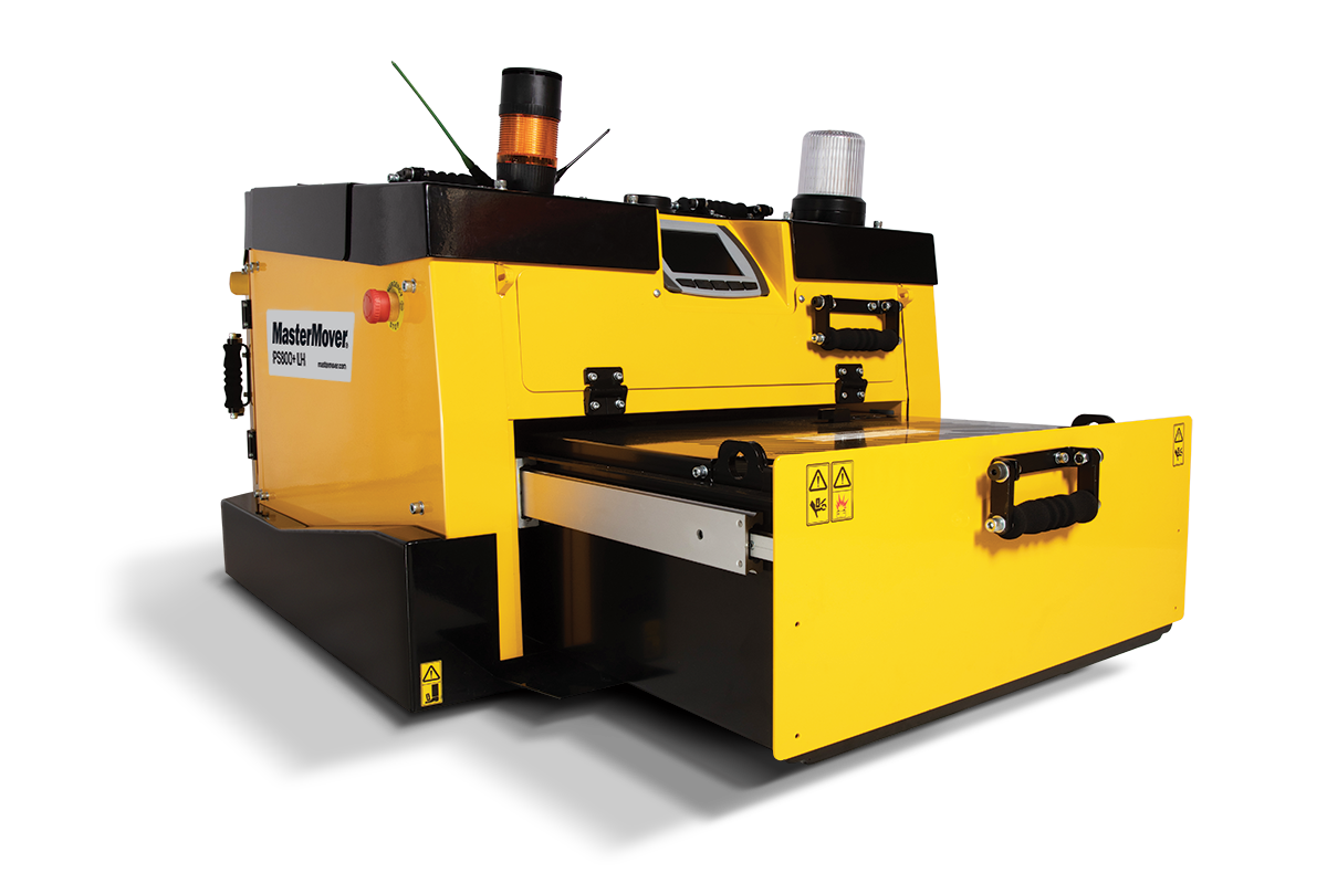 Batterietür des MasterMover PowerSteered PS800+ LH