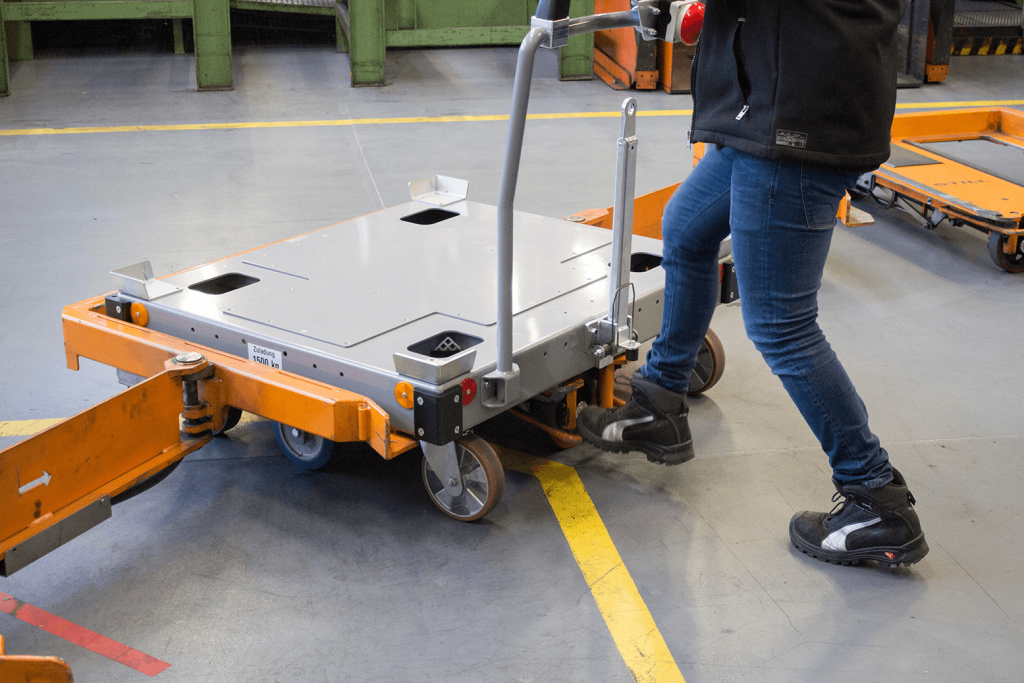 Elektrisch angetriebene Transportwagen von MK-Lietz
